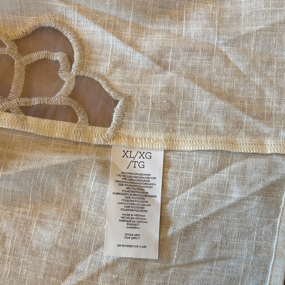 CAbi Cream Floral Midi Dress - Picture 9 of 11